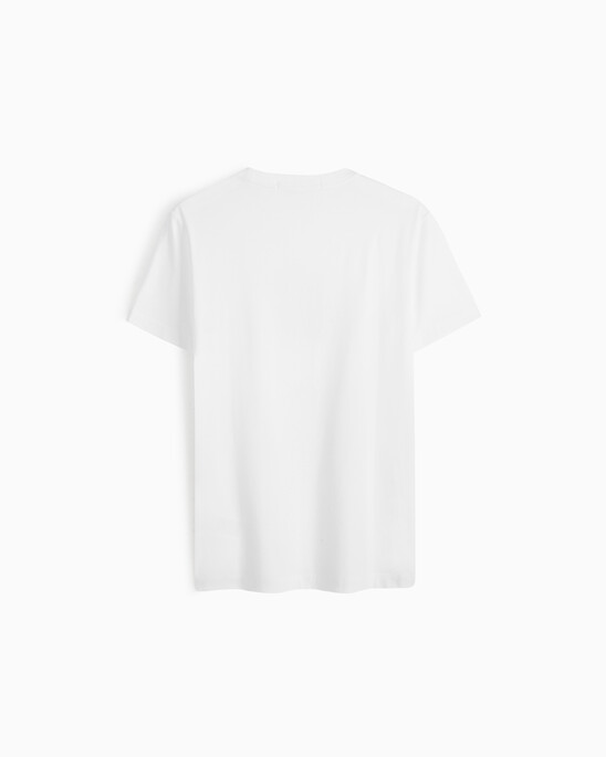 金屬色 Monogram 有機棉 T 裇