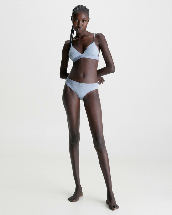 Blue calvin klein bikini top Clearance