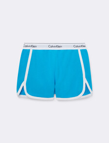 Icon Cotton Sleep Shorts, VIVID BLUE, hi-res