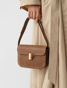 Tilla Shoulder Bag, Dark Seppia, hi-res