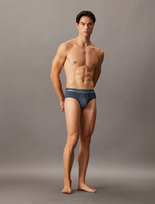 Tonal Logo Hip Brief, Ink, hi-res