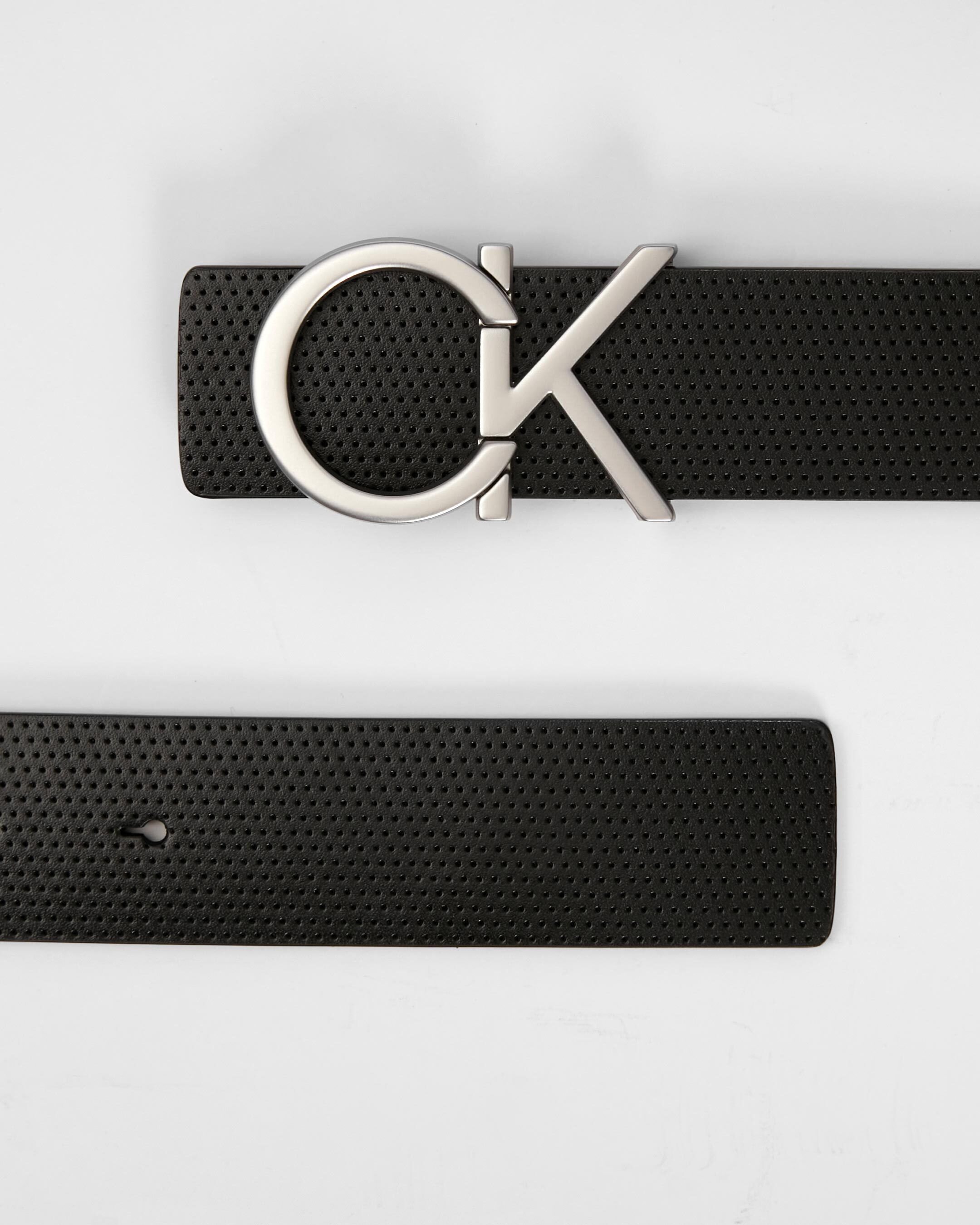 Calvin klein top reversible monogram belt
