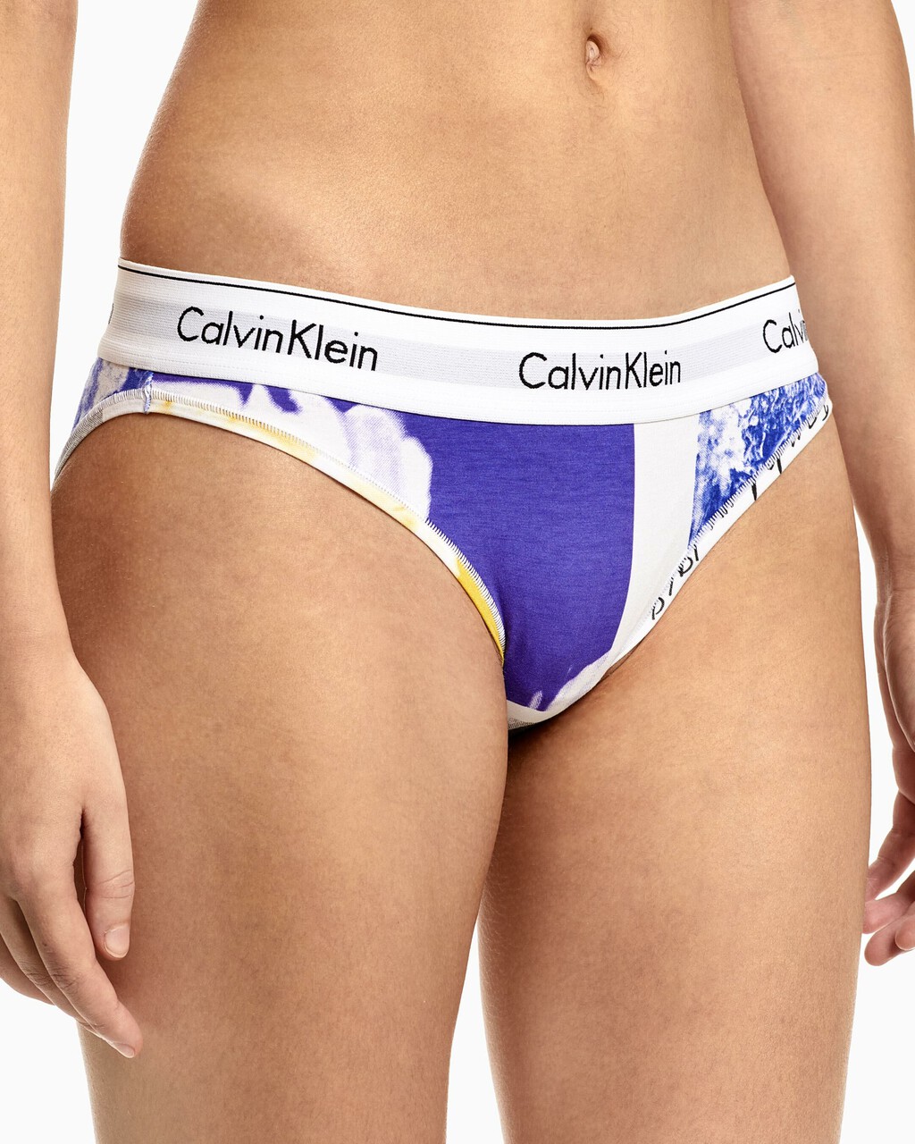 MODERN COTTON BIKINI, Hero Graphic Floral+White, hi-res
