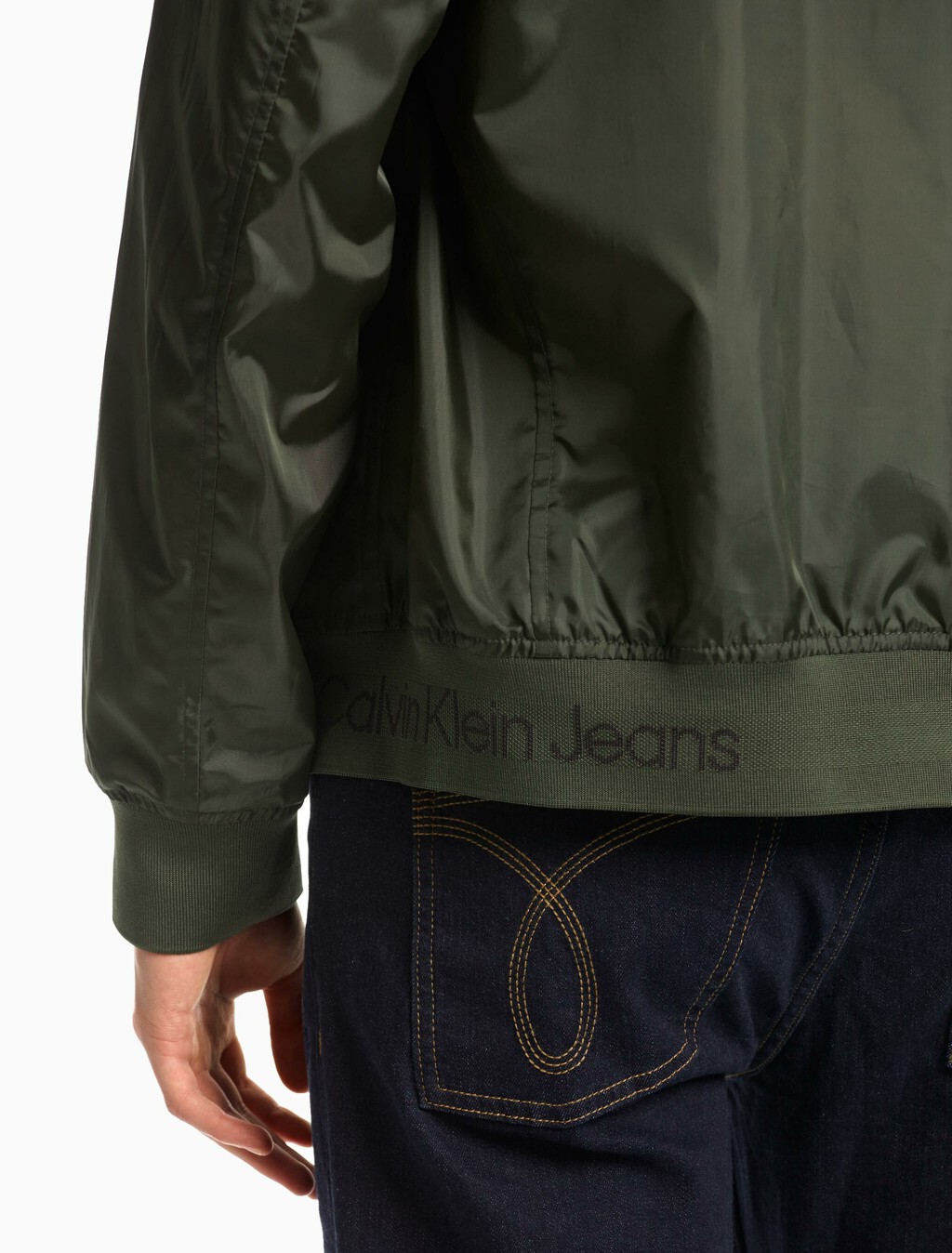 Packable Bomber Jacket, Avalon Green, hi-res