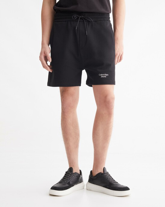 STACKED LOGO SWEAT SHORTS