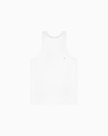 CK ONE 棉質背心, White/White (Legacy 100), hi-res