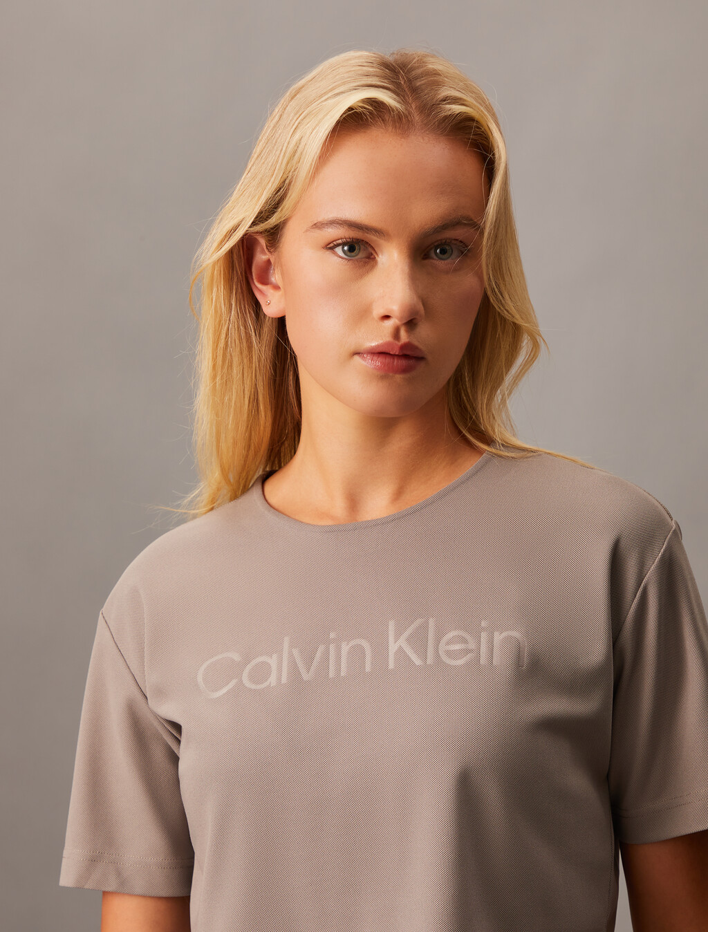 CK Sport Future Icon Tee, Driftwood, hi-res