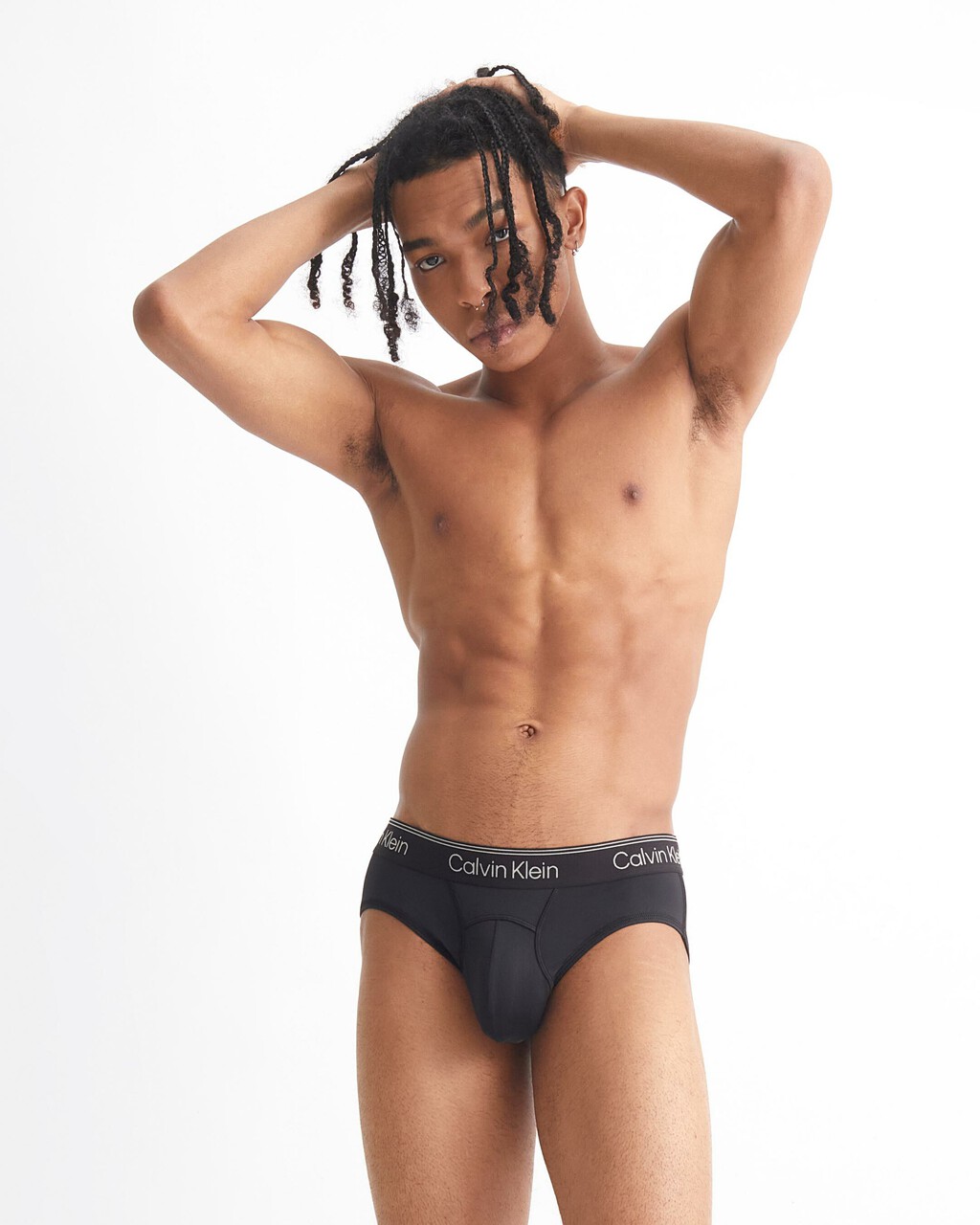 ATHLETIC MICRO HIPSTER BRIEFS, Black, hi-res