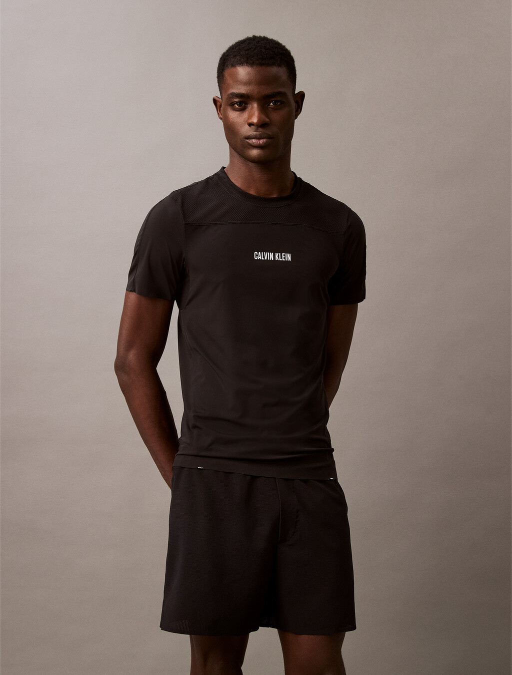 Intense Power Gym T-Shirt, Black, hi-res