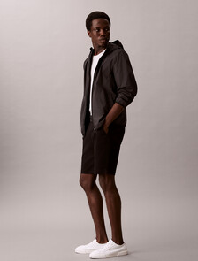 Refined Stretch Chino Short, Black, hi-res