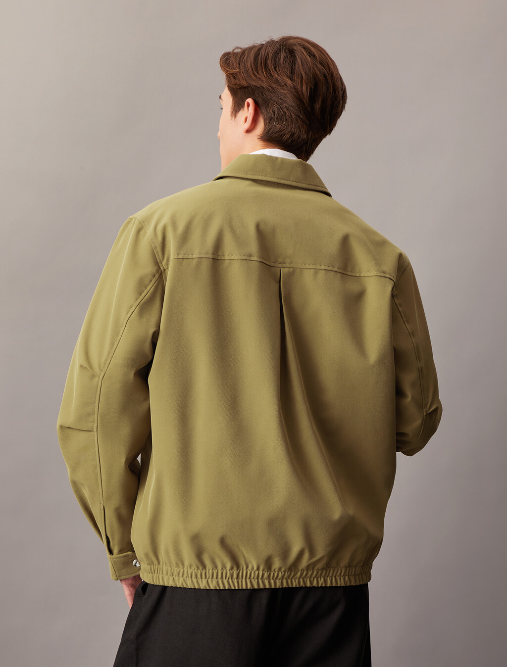Technical Twill Jacket, Gothic Olive, hi-res