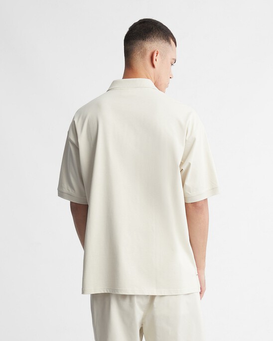 Varsity 弧形標誌 Polo 裇