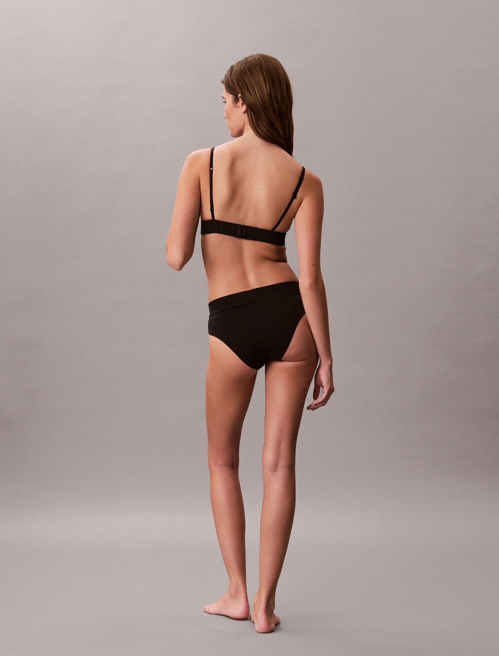 Bikini Briefs - Heritage Classic Cotton, Black, hi-res