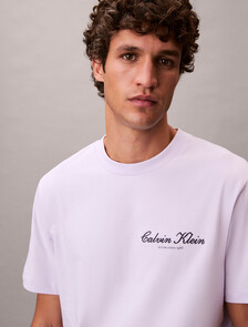 Embroidered Logo T-shirt, Island Lilac, hi-res