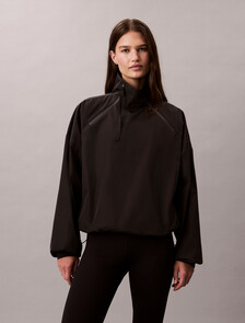 Tech Lightweight Pull On Jacket, Black, hi-res