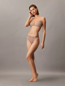 CK Adore Lace Triangle Bra, Subdued, hi-res
