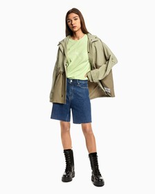 COLOR BLOCK UTILITY PARKA JACKET, Woodridge, hi-res