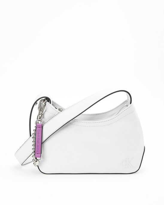 SCULPTED MIX ROUND SHOULDER BAG