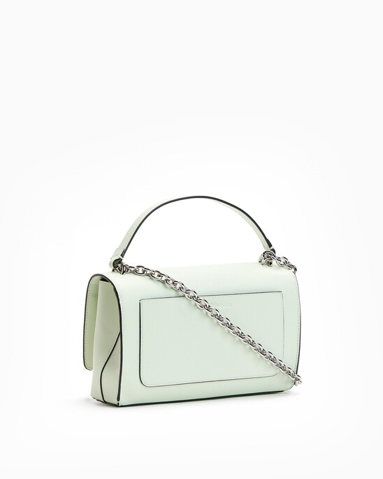 Minimal Monogram Flap Bag With Chain 25Cm