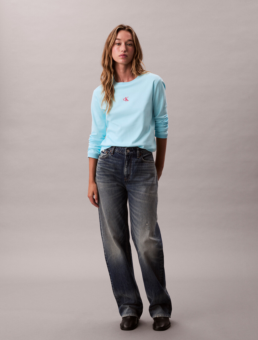 Ombre Logo Graphic Classic T-Shirt, Spa Retreat, hi-res