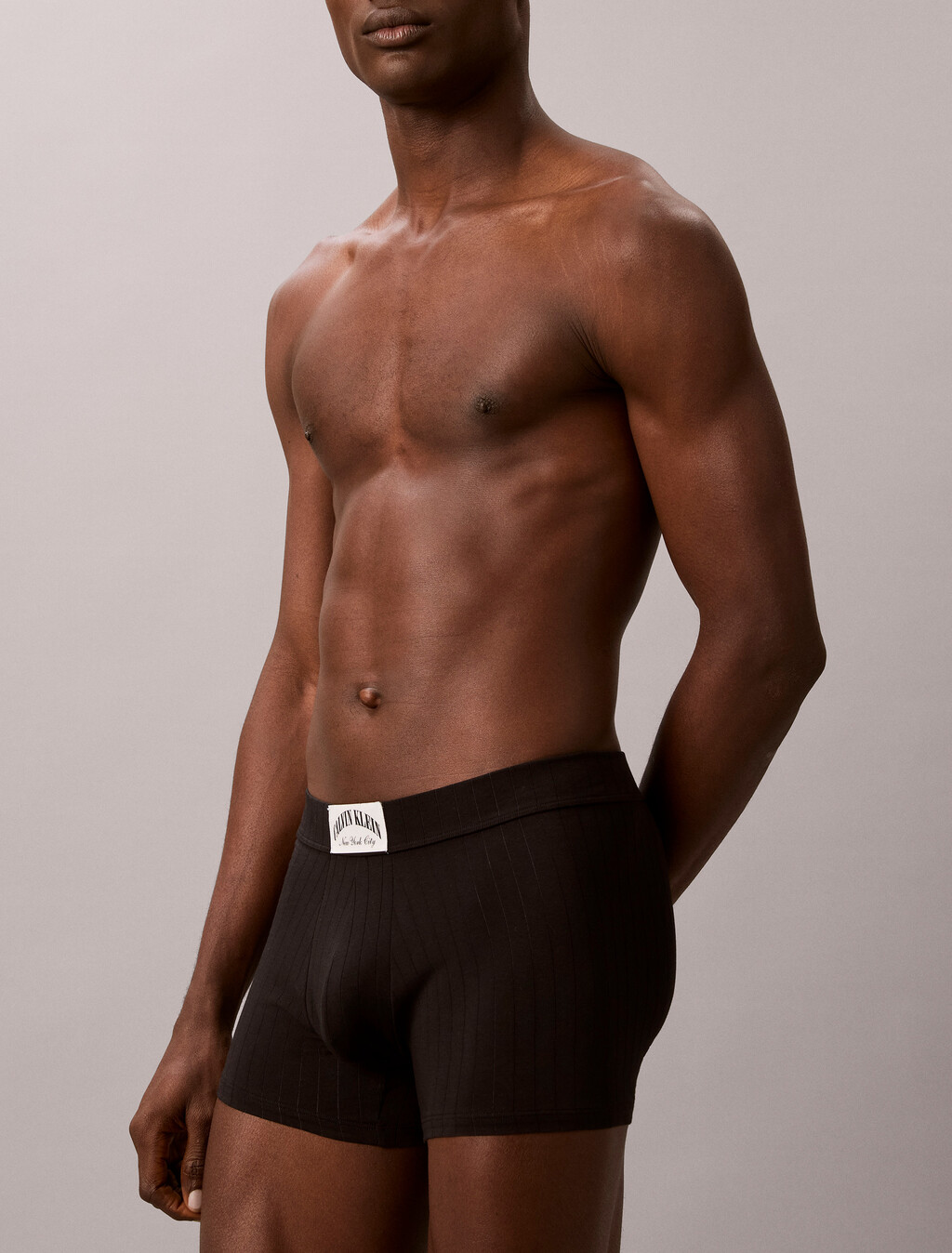 Trunks - Heritage Classic Cotton, Black, hi-res