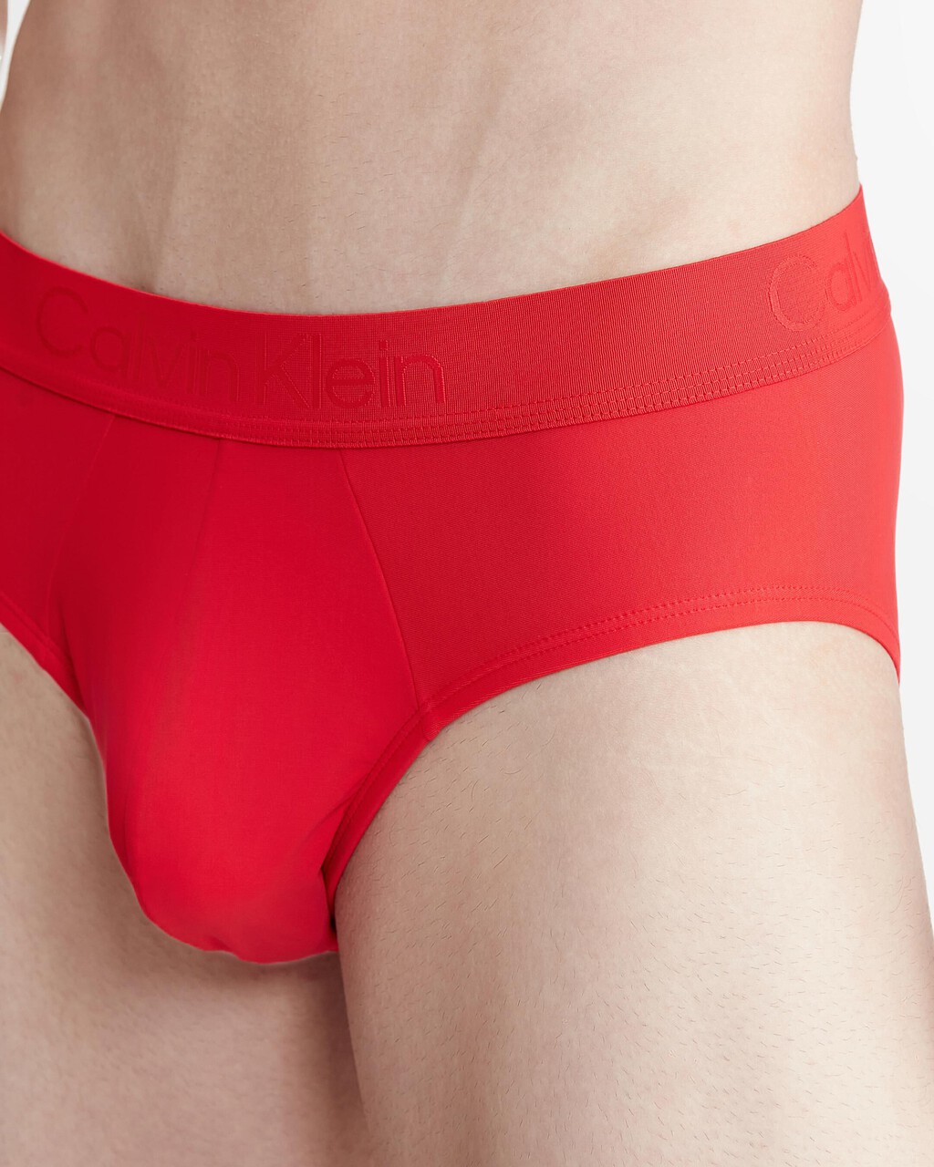 Ck Black Micro Hipster Briefs, Rouge, hi-res