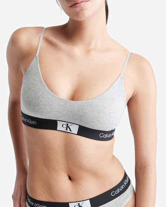 CALVIN KLEIN 1996 薄墊無鋼圈胸圍
