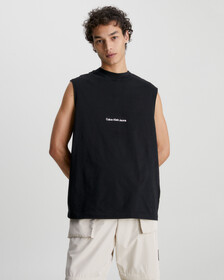 RELAXED TANK TOP, Ck Black, hi-res