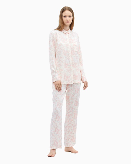 WOVEN VISCOSE BUTTON DOWN SHIRT