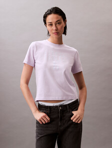 Pride Lovers In Graphic 緊身 T 恤, Lilac Flower, hi-res