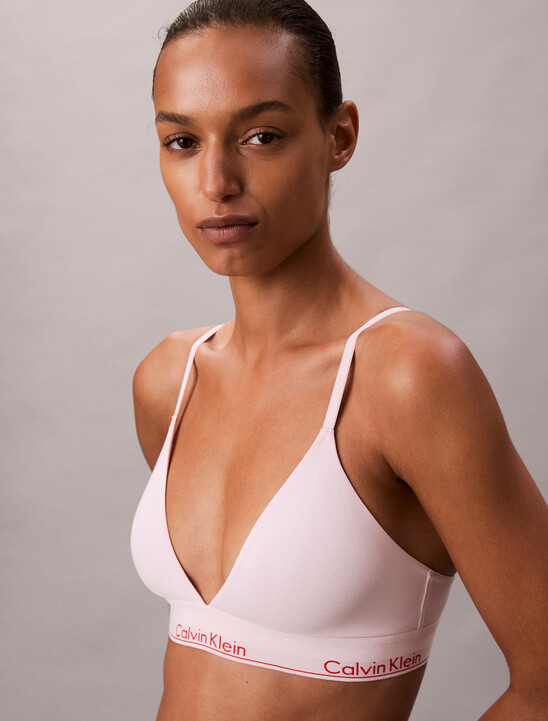Lightly Lined Triangle Bralette - Icon Cotton Modal