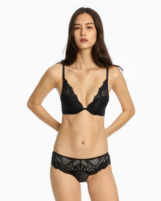 CK Black 輕盈襯裡低胸內衣