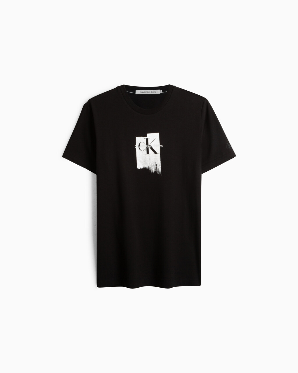 金屬色 Monogram 有機棉 T 裇, Ck Black, hi-res