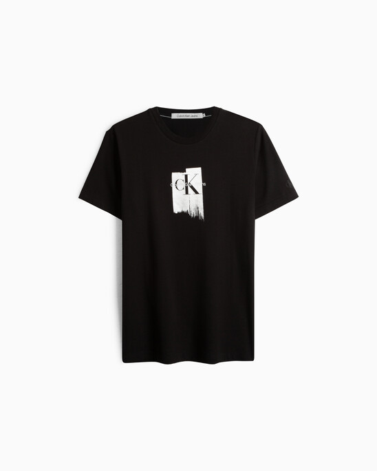 金屬色 Monogram 有機棉 T 裇
