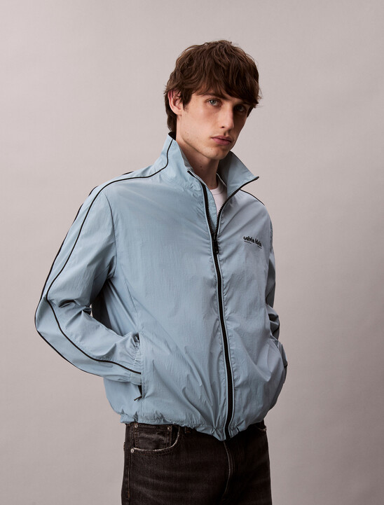 Nylon Track Jacket
