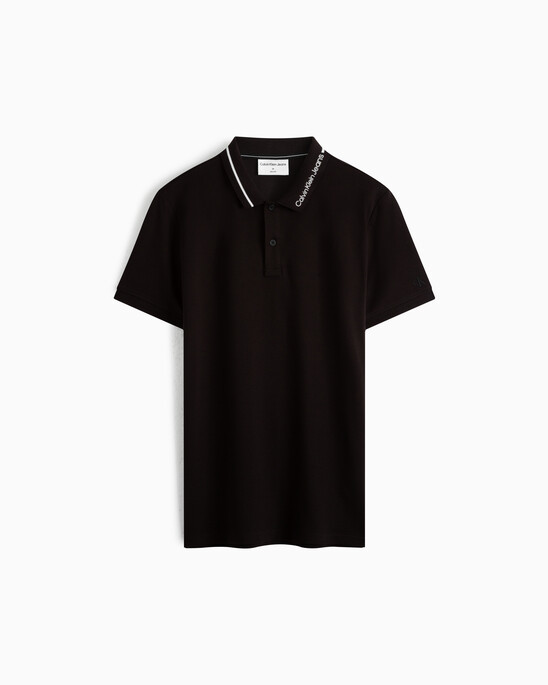 夏季標誌衣領 Polo 裇