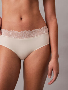 Perfectly Fit Lace Hipster, Bone White, hi-res
