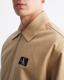 Modern Workwear Boxy Cropped Jacket, Travertine, hi-res