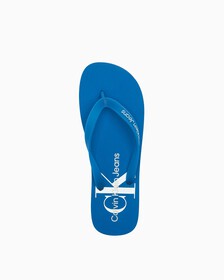 DELHI MONOGRAM BEACH SANDALS, Imperial Blue, hi-res