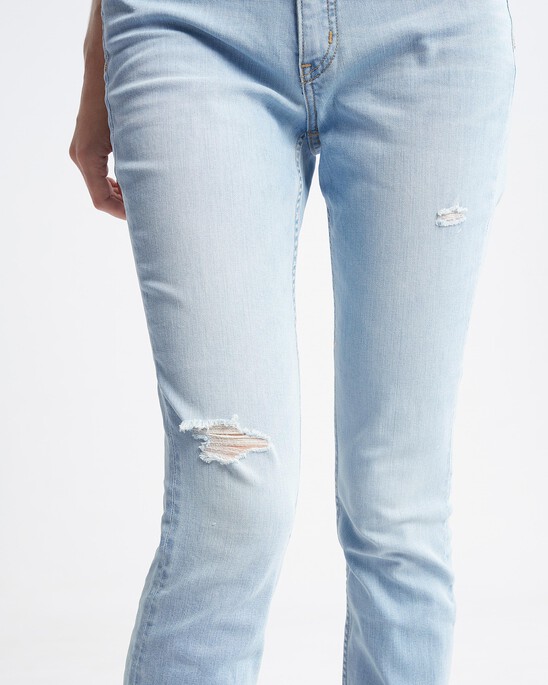 37.5 High Rise Skinny Ankle Jeans