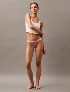 Modern Logo Thong, Red Grape, hi-res