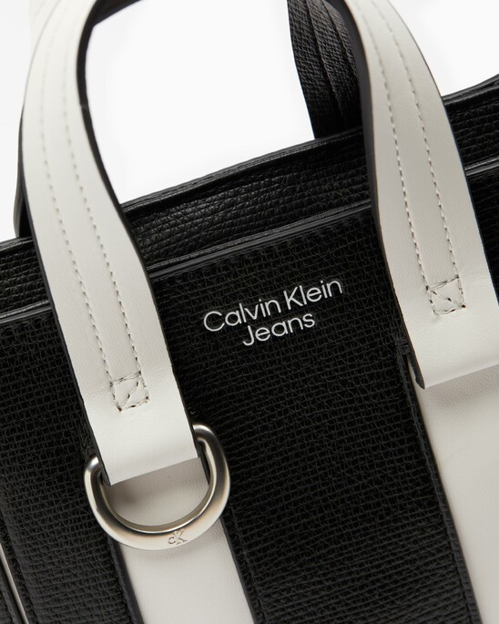 COLOR BLOCK TOTE