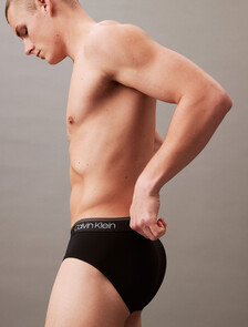 Micro Stretch Cooling Hip Brief, Black, hi-res