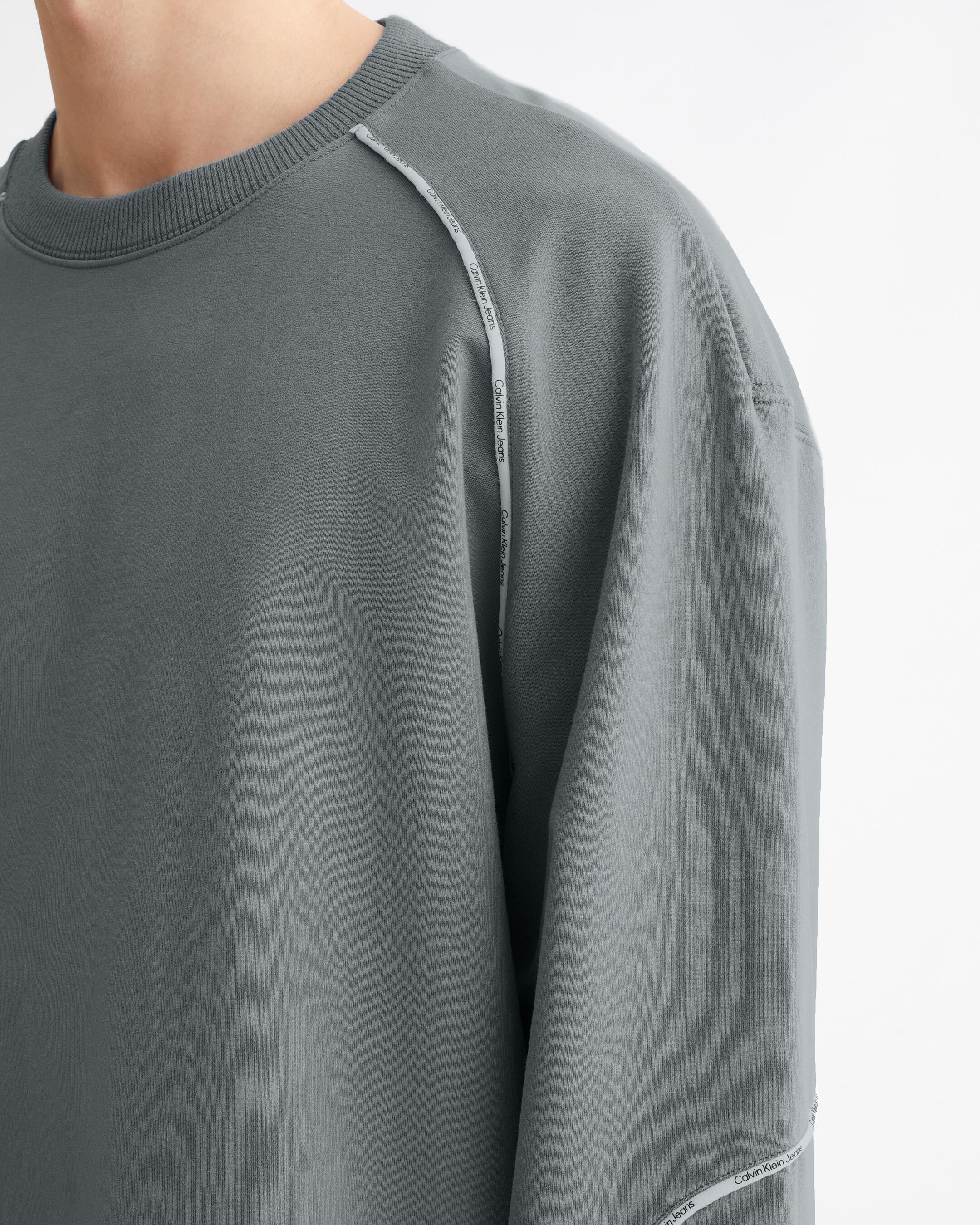 Calvin klein tape sweatshirt store