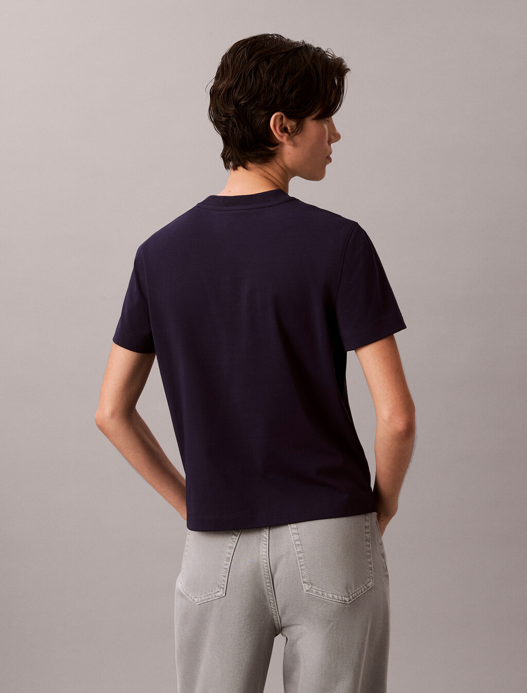 Cooling Jersey Crew Tee, Evening Blue, hi-res