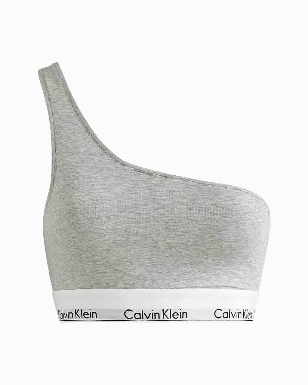 MODERN COTTON 單肩薄墊胸圍, Grey Heather, hi-res