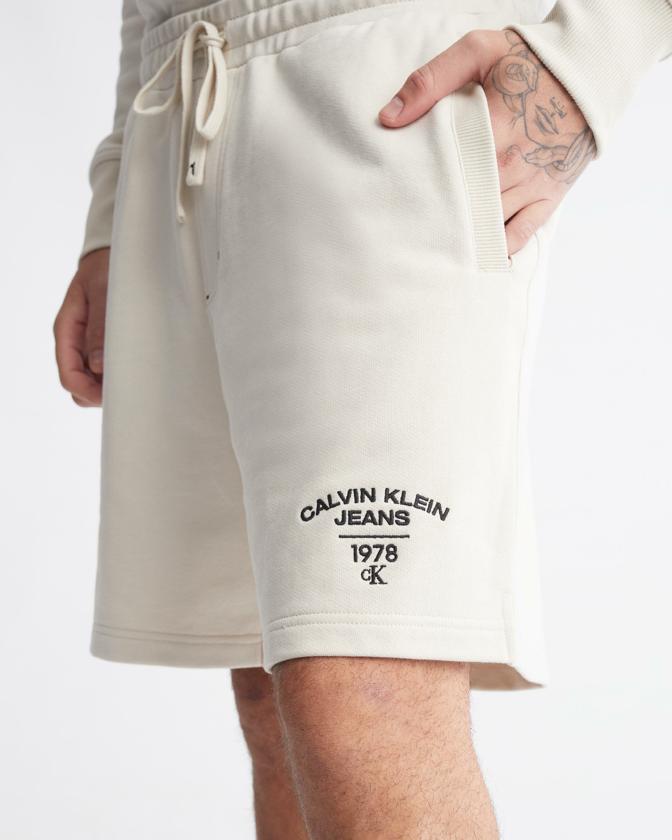 Calvin klein fleece shorts top