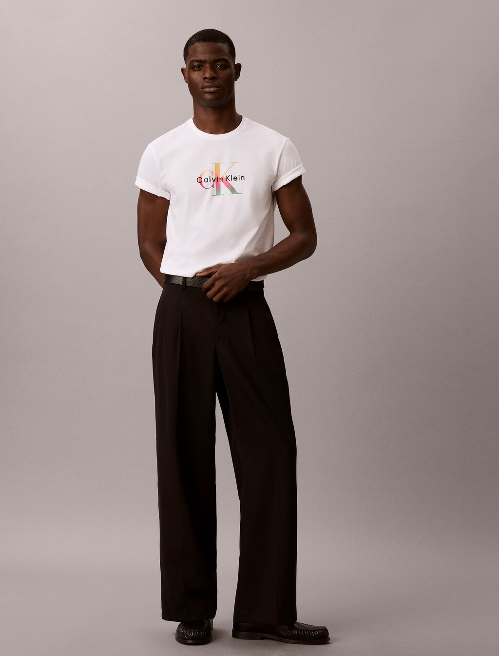 Monogram T-shirt - Pride, Brilliant White, hi-res