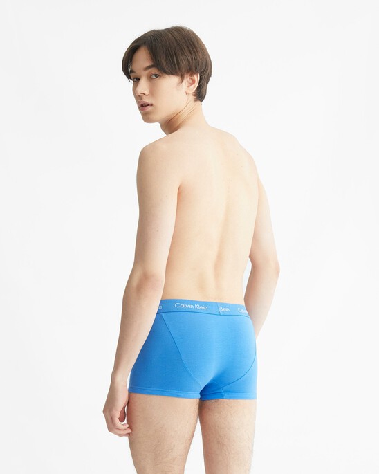 Cotton Stretch 低腰貼身短版四角褲（3 件組）