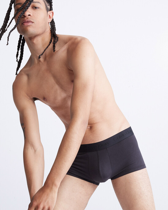 CK Black Ultra Soft Cashmere Low Rise Trunks